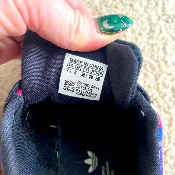 Unique print Stan Smith Adidas sneakers - Picture 6 of 6